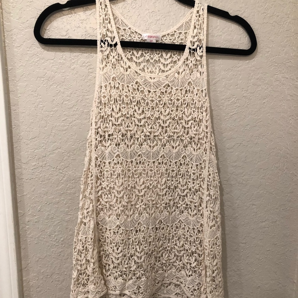 Crochet Knit Tank Top!